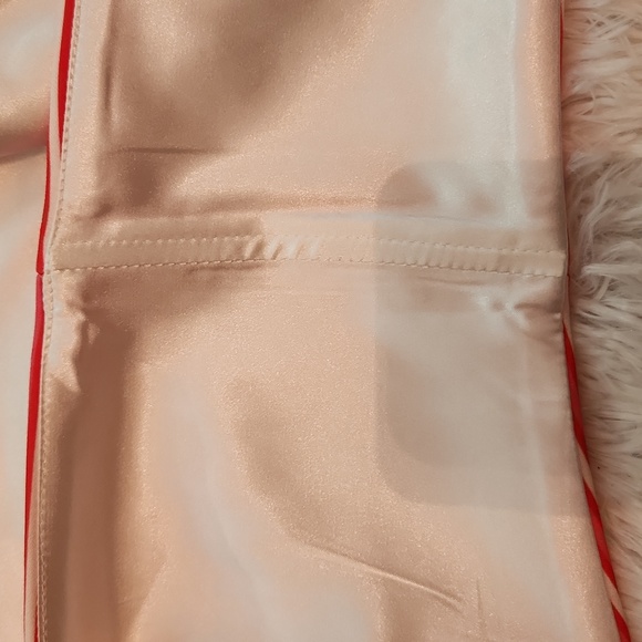 Casper + Pearl micro crop one shoulder candy cane print top - Picture 9 of 10